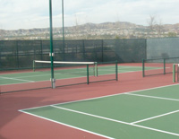 Tennis at Belcaro Senior Living Community